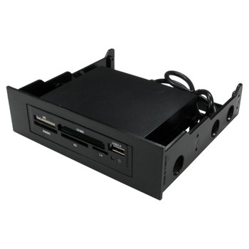 Cables Direct Black 3.5/5.25 Drive Bay Card Reader/Writer NL-CR03BK