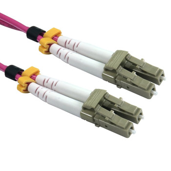 Cables Direct 1m OM4 Fibre Optic Cable LC-LC Multi-Mode FB4M-LCLC-010EVD