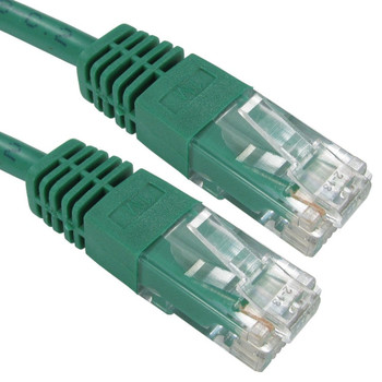 Cables Direct 0.15m Cat5e Patch Cable - Green URT-600-STG