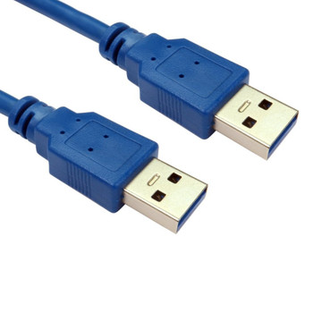Cables Direct 5m USB 5Gbps Type A M to Type A M Data Cable - Blue 99CDL3-845BL