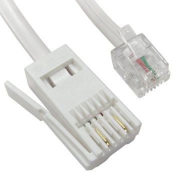 Cables Direct 10m Two Wire RJ11 M to BT M Cable 88BT-210W