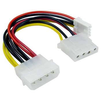Cables Direct Molex Extension Cable with Floppy Drive Connector 88RB-512