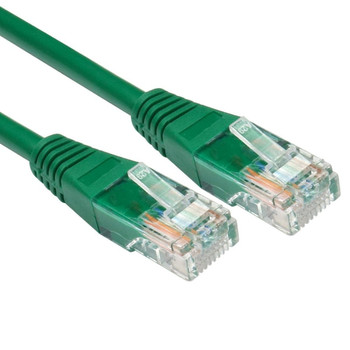 Cables Direct 10m Cat5e Patch Cable - Green RJ-610G