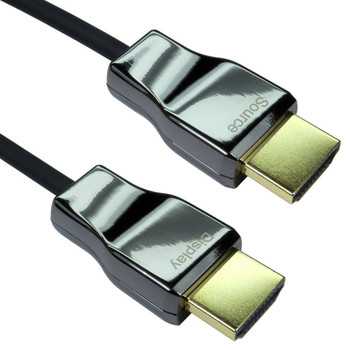 Cables Direct 20m HDMI 2.1 Super Slim Armoured AOC AOCARMHDMI-020