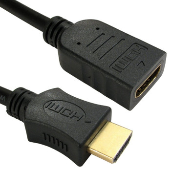 Cables Direct 1m High Speed HDMI with Ethernet Extension Cable 99HDHS-401