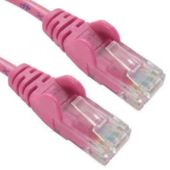 Cables Direct 1.5m Economy 10/100 Networking Cable - Pink 99TRT-601.5P