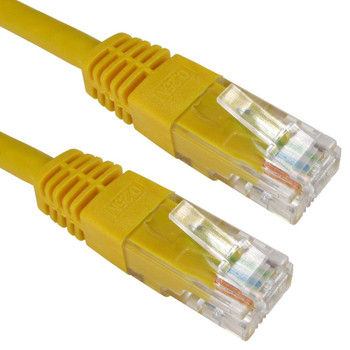 Cables Direct 10m Cat6 Patch Cable - Yellow ERT-610Y