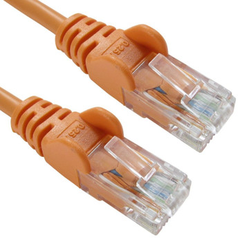 Cables Direct 0.5m Economy 10/100 Networking Cable - Orange 99TRT-600/O