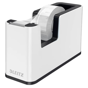 Leitz WOW Tape Dispenser White/Black 53641095 53641095