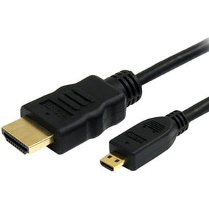 Startech 1M Micro Hdmi To Hdmi Cable With Ethernet 4K High Speed Micro Hdmi Type HDADMM1M