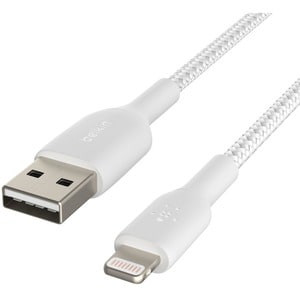 Belkin CAA002BT1MWH. Cable Length: 1 M Connector 1: Lightning Connector 2: Usb A CAA002BT1MWH
