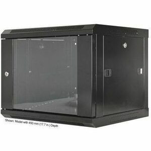 Intellinet 711753 6U Wall Mountable Rack Cabinet for Lan Switch Patch Panel 482. 711753