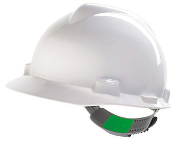 Msa V-Gard Safety Helmet White MSAGV111W