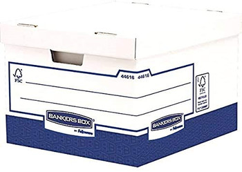 Bankers Box Heavy-Duty Large Blue Box Pack of 10 4461601