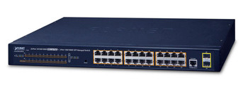 Planet GS-4210-24P2S IPv4. 24-Port Managed 802.3at GS-4210-24P2S