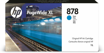 HP 312Z2A HP 878 1L CYAN PAGEWIDE XL INK 312Z2A