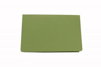 Exacompta Guildhall 50PK Full Flap Document Wallet 315gsm Green PW2GRN