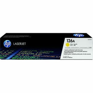Hp 126A CE312A Original Standard Yield Laser Toner Cartridge Single Pack Yellow CE312A