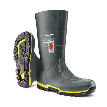 Dunlop Acifort Metguard Full Safety Wellingtons Grey Size 11 MZ2LE0111