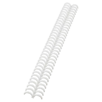 GBC 388057E 12mm White Clickbind Rings 388057E