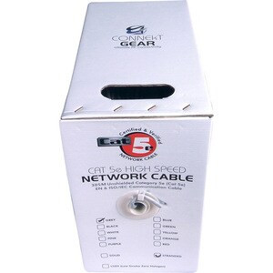 Group Gear Connektgear 305M Category 5E Network Cable for Network Device First E 28-0305UG