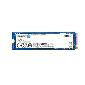 Kingston Nv3 SNV3S/500G 500Gb Nvme Ssd M.2 Interface Pcie Gen4 2280 Read 6000 Mb SNV3S/500G