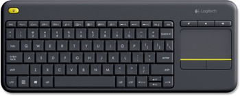Logitech K400 Plus Black Wireless Touch Keyboard  Layout LOGITECH-K400-PLUS-UK