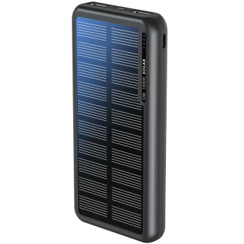 Boompods POSBLK Obi-Solar 10000 Mah Black POSBLK
