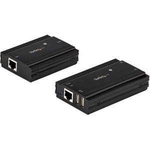 Startech 4 Port Usb 2.0 Extender Hub Over Cat5E/Cat6 Ethernet Cable Rj45 330Ft 1 USB2004EXT100