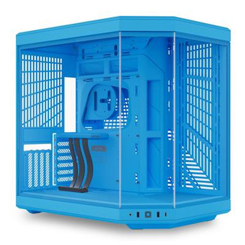Hyte Y70 Dual Chamber Atx Mid Tower Modern Aesthetic Case Blueberry Milk E-Atx/A CS-HYTE-Y70-BM
