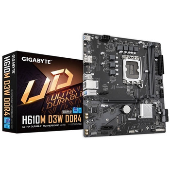 Gigabyte H610M D3W DDR4 Intel 1700 Socket Motherboard Micro-Atx 2X Ddr4 Slots 1X H610M D3W DDR4