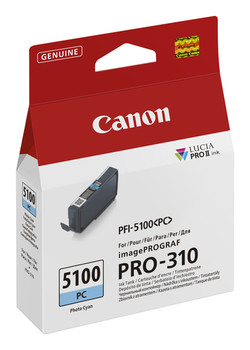 Canon Pfi-5100 Pc. Black Ink Volume: 14.4 Ml Supply Type: Single Pack Printing C 6956C001