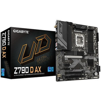 Gigabyte Z790 D AX Ultra Durable Intel 1700 Socket Motherboard Atx 4X Ddr5 Slots Z790 D AX