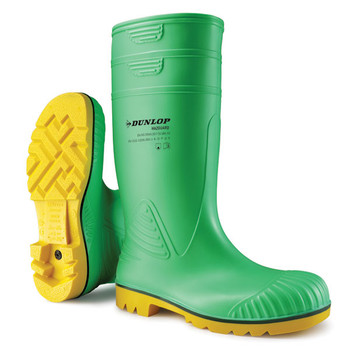 Dunlop Acifort Hazguard Full Safety Wellingtons Green Size 11 A442AB111