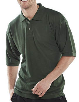 Beeswift Standard Polo Shirt Bottle Green Size S CLPKSBGS