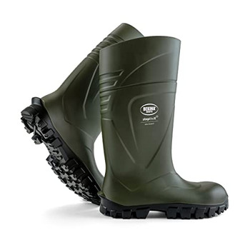 Bekina Steplite X Solid Grip Full Safety Wellingtons S5 Green Size 8 BNXAN4P918008