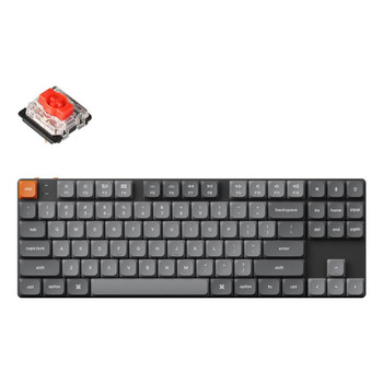 Keychron K1 Max keyboard Universal USB + RF Wireless + Bluetooth QWERTY  Engli K1M-H1-UK