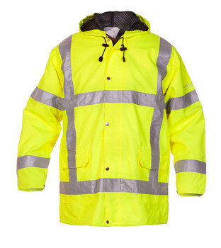 Hydrowear Uitdam Sns Hi-Vis Waterproof Jacket Saturn Yellow Size L HYD072370SYL