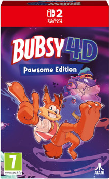Bubsy 4D Pawsome Edition Nintendo Switch 2 Game