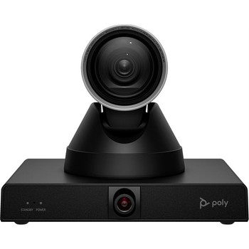 POLY Studio E60 Smart Camera 4K MPTZ with 12x Optical Zoom 8 MP Black 3840 x 216 9W1A6AA#AC3