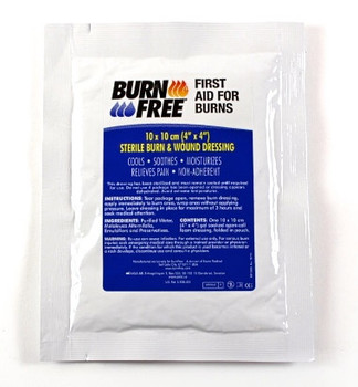 Burn Free Burns Dressing 10 X 10Cm White Size 10X10CM CM0332