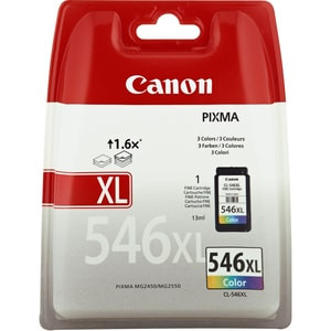 Canon Cl-546Xl High Yield C/M/Y Colour Ink Cartridge. Colour Ink Type: Pigment-B 8288B001