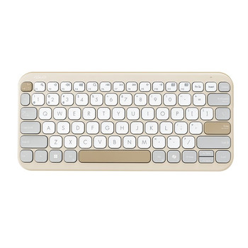ASUS Marshmallow KW100 Keyboard Home Bluetooth Beige 90XB0880-BKB150