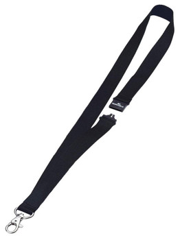 Durable Soft Neck Lanyards with Clip and Safety Release PK10 Black 813701