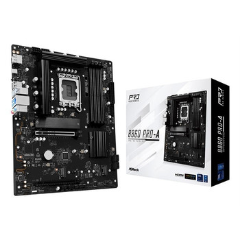 Asrock B860 PRO-A Intel B860 LGA 1851 Socket V1 ATX B860 PRO-A