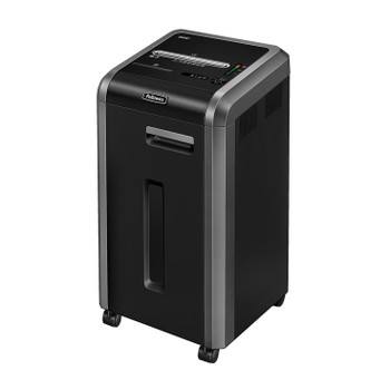 Fellowes Paper Shredder 225Ci 24 Sheet Cross Cut Shredder with 60 Litre Bin High 4622001