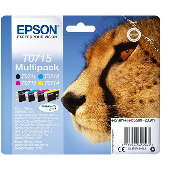 Epson Multipack 4-colours T0715 DURABrite Ultra Ink C13T07154012