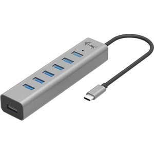 I-Tec Usb-C/Usb-A Charging Metal Hub 7 Port. Host Interface: Usb 3.2 Gen 1 3.1 G C31HUBMETAL703