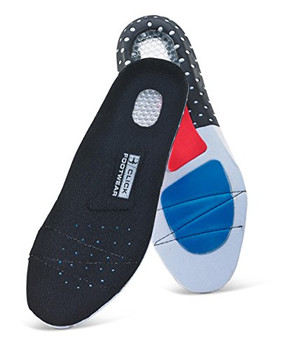 Beeswift Gel Insoles Black Size 6 CF100006