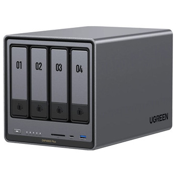 Ugreen NASync DXP4800 Plus NAS Desktop Intel� Pentium� 8 GB DDR5 UGOS PRO Black 35602